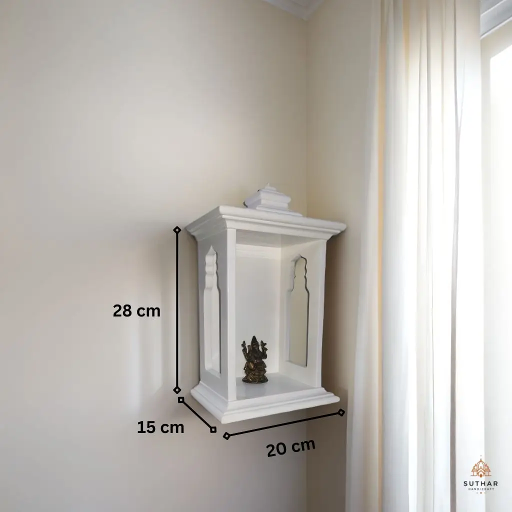 28cm Mini Corian Mandir - Image 4