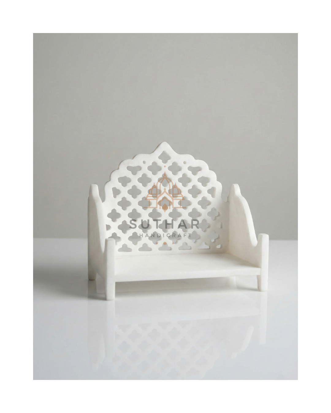 Premium Corian Mandir Sihasan for idols by Suthar Handicraft