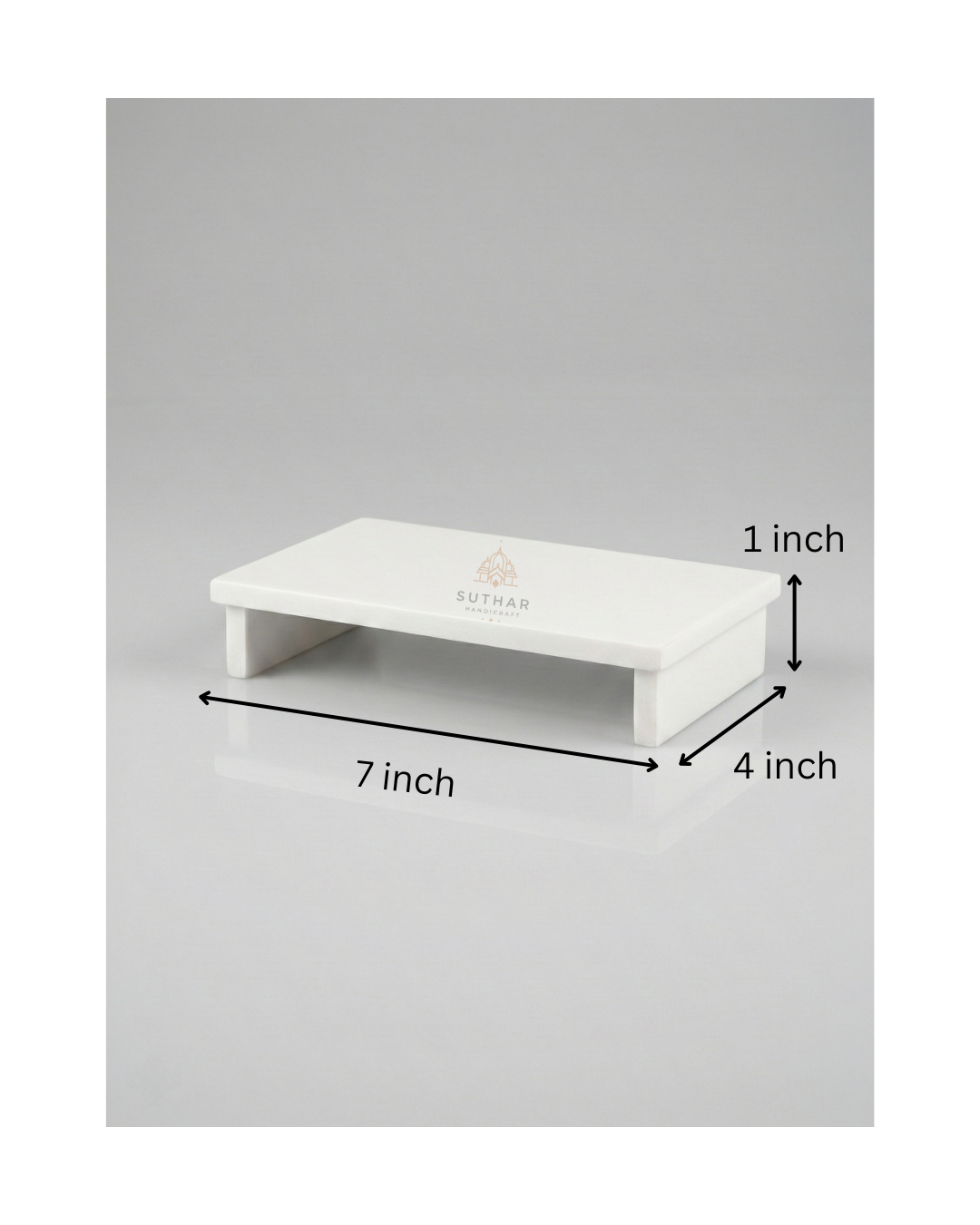 Aasan for mandir made from premium corian material in Mumbai