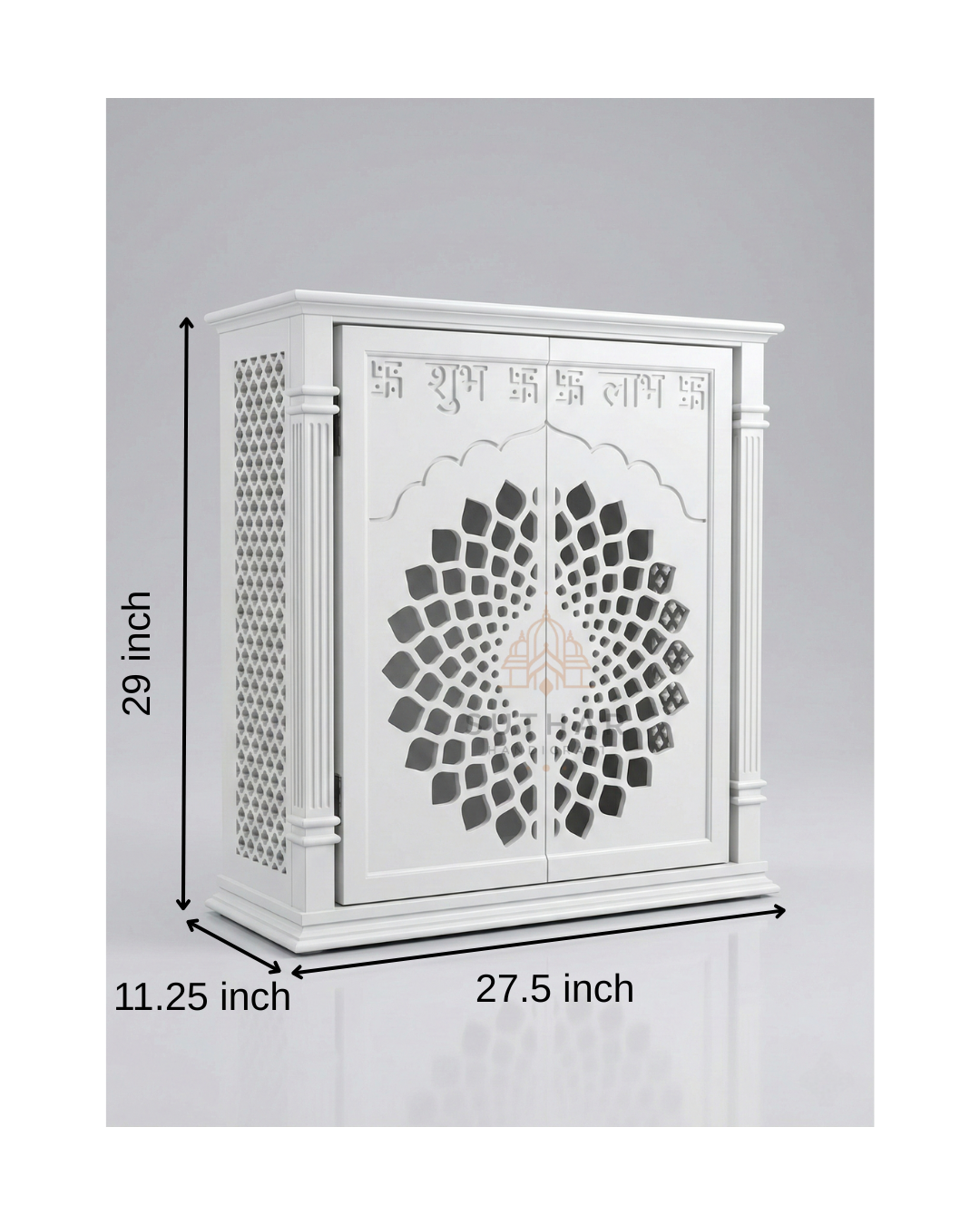 2.5ft mandir with door mumbai